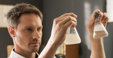 Test de l'eau calcaire