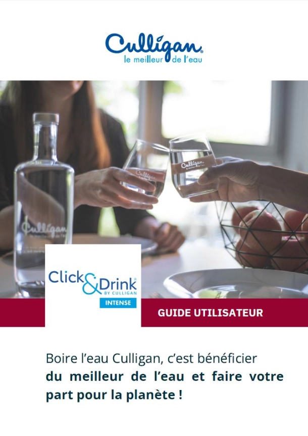Guide utilisateur Click & Drink Intense