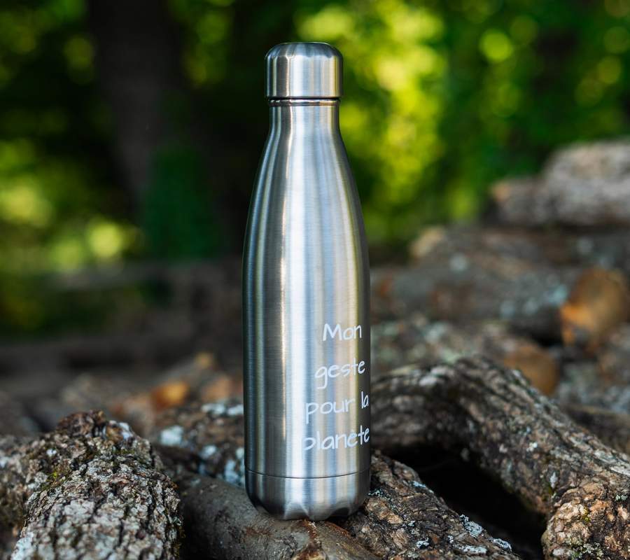 Bouteille isotherme durable