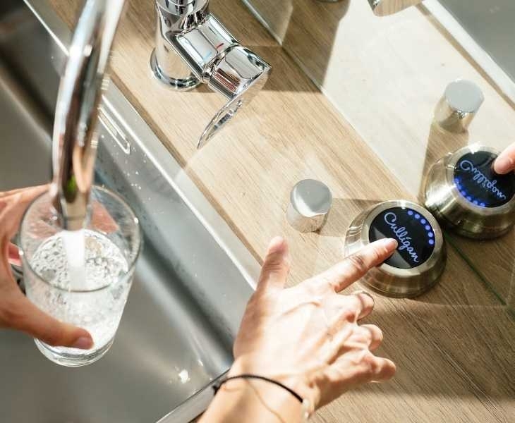 Filtre à eau du robinet d'évier pour purificateur d'eau du robinet de  cuisine, robinet